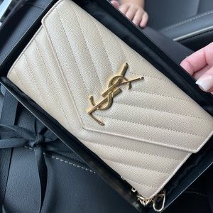 YSL Gold chain crossbody